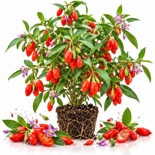 Goji Berry Tree Live Plant, Berry Fruit Plant, 5-9 Inch Tall