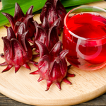 3 Sorrel Roselle Hibiscus, Jamaica Red Roselle Hibiscus 4 Inc Pot