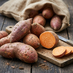 Sweet Potato Garden Plant, Live Starter Plant, 4 to 7 Inches Tall
