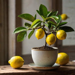 Grafted Meyer Lemon Tree Live 1.5-2 Ft Tall, Citrus Fruit Tree for Patio Containers, Backyard and Indoor Growing, Fruit Bearing Lemon Trees