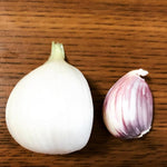 1 Pound Garlic for Planting in Spring Softnec Hardneck, 5-6 Music Garlic Bulbs for Planting, Fresh and High Yield Bulb Variety Pack, Hardy and Fast Growing