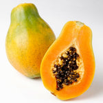 Live Papaya Tree Plant, Starter 5–10 Inch, Sweet Tropical Fruit Variety in 4” Pot, No CA