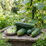 2PPP Cucumber Live Plants, Cucumber Vegetable Plant for Outdoor Planting