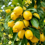 Grafted Meyer Lemon Tree Live 1.5-2 Ft Tall, Citrus Fruit Tree for Patio Containers, Backyard and Indoor Growing, Fruit Bearing Lemon Trees