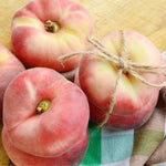 Donut Peach Live Plant, Outdoor Garden Fruit Tree, 1-2 Ft Tall