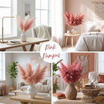 100 Pink Pampas Grass Seeds, Ornamental Grass Seeds for Planting, Perennial Pampas Grasses for Landscaping and Decoration