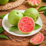 2 Pink Guava Trees Live Plants 4-6" Seedling, Pink Guava Tree Tropical Fruit, Zone 9-11, Cold Hardy, No Pot, No CA