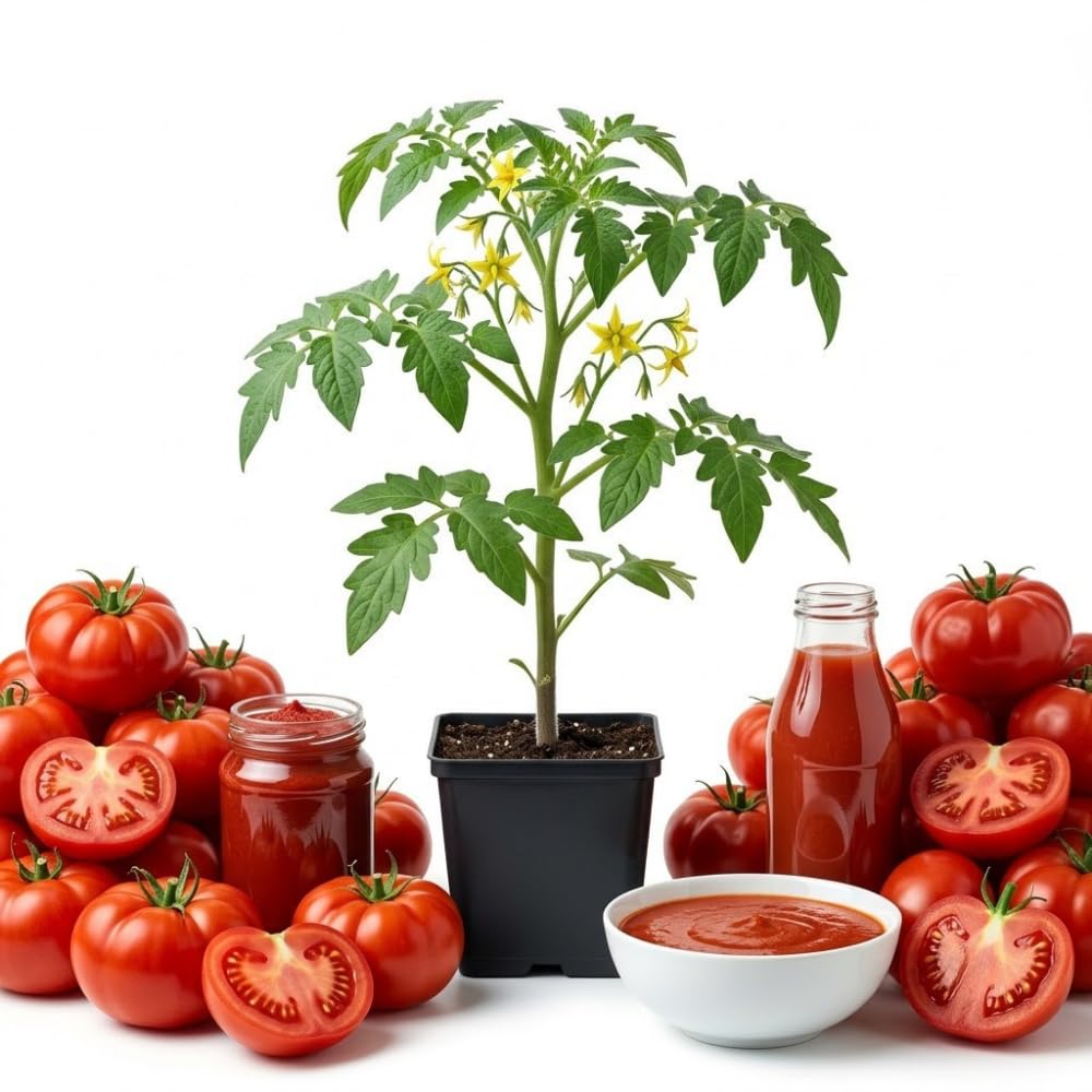 2PPP Beefsteak Tomato Plants Live, Garden Vegetable Plant, 5-8'' Tall