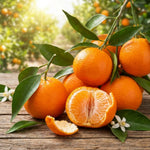 Satsuma Mandarin Fruit Tree Live Plant, Citrus Mandarin Tree in 1 Gallon Pot, Edible Fruit Plant, Compact Fruiting Tree for Garden