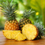 2 Pineapple Plants Live to Grow 5 to 8 Inch Tall, Sweet Pineapple Fruit Tree Live Plant for Outdoor (Gold Pineapple)