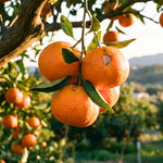 Tangerine Tree Live Plant, 1-2 Feet Tall in 1 Gallon Pot, Sweet Citrus Fruit Tree for Outdoor Garden, Patio, Balcony and Container Growing