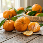 Mandarin Orange Tree, Sweet Mandarin Plants Live, 1.5 Years Old Plant, Well Rooted in 1 Gallon Pot, 1-2 Feet Tall, Citrus Fruit Tree for Patio and Outdoor Garden