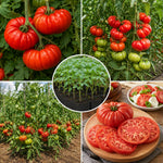 2PPP Beefsteak Tomato Plants Live, Garden Vegetable Plant, 5-8'' Tall