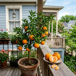 Sweet Seedless Mandarin Tree Live Plant, Mandarin Citrus Tree, 2 Years Old Plant, 1 Gallon Pot, 1-2 Feet Tall, Ideal for Indoor Outdoor Growing