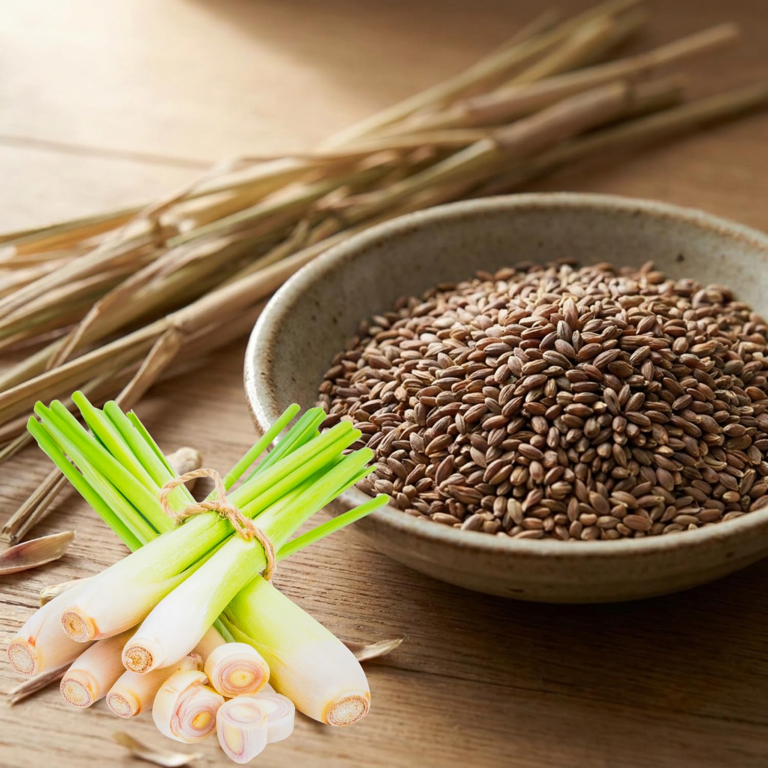 400 Lemon Grass Seeds, Fragrant Herb Lemongrass, Lemongrass Seeds for Outdoor Planting