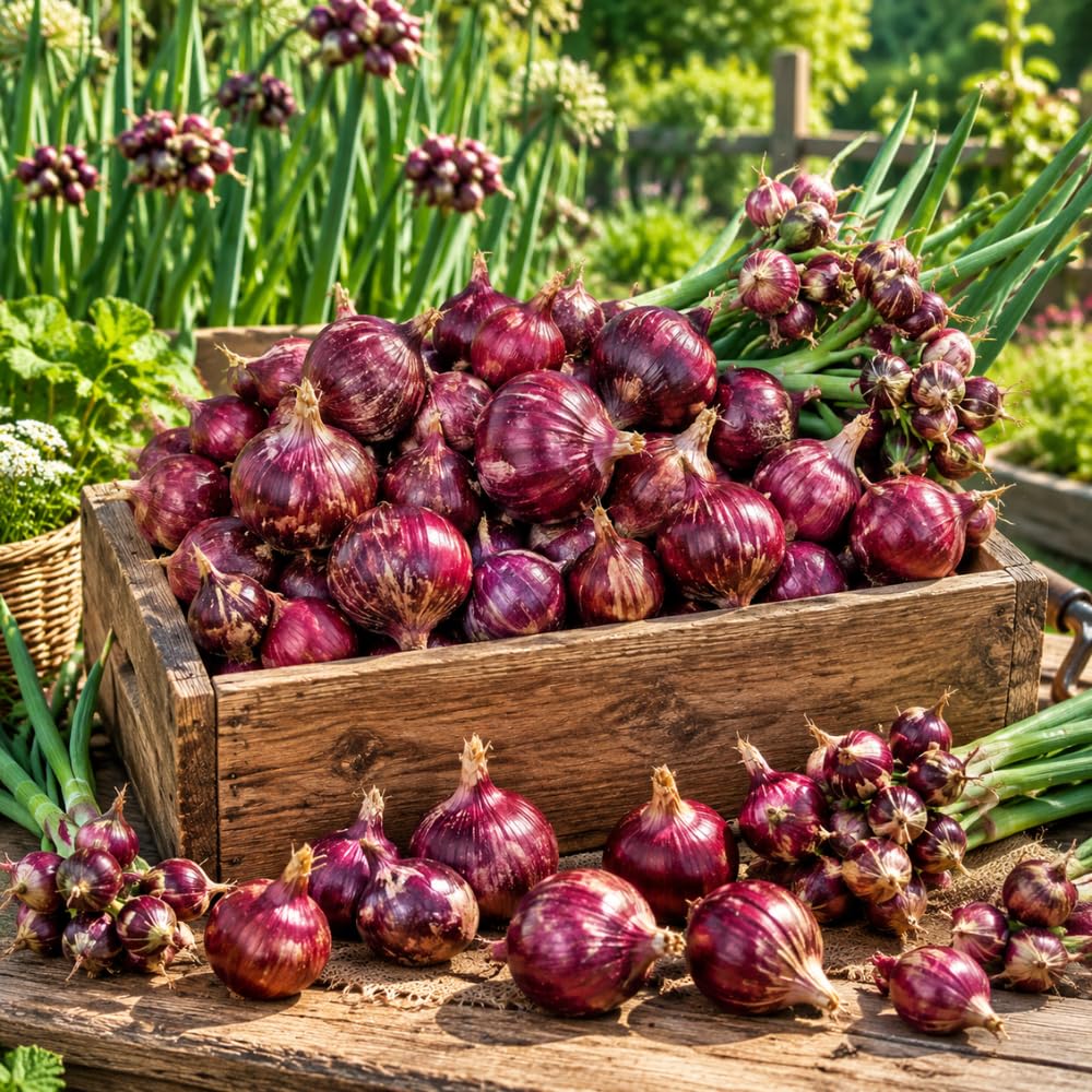 Set of 10 Walking Onion Bulbs, Egyptian Walking Onions Bulbs for Planting