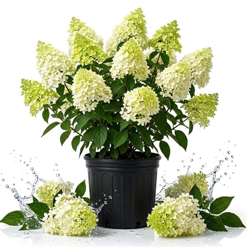 Lime Hydrangea Live Plant, Bloom Shrub, 6-12 Inch Tall