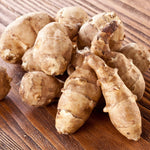 Set of 10 Jerusalem Artichoke Roots for Growing, Sunchoke Tubers, Edible Garden Vegetable for Outdoor Growing