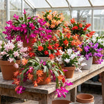 Random Easter Cactus Plant Live 4-6 Inches, Vibrant Spring Bloomer for Indoor Decor, Patio Pots, Ready to Grow