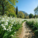10 Lilies of The Valley Bulbs Rhizomes, Lily of The Valley Bulbs for Planting, Perennial Flower Bulbs Outdoors Indoors Garden