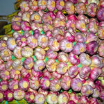 3 Jumbo Purple Garlic Bulbs for Planting in Spring, High Yield Hardneck Garlic Cloves Seeds, Fresh, Cold Hardy and Fast Growing, Various Varieties