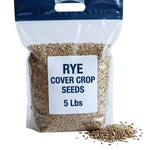 5 Lb Rye Cover Crop Seeds for Planting Lawn, Cover Crop Seeds, Garden Grass Seed, Easy to Plant Outdoor