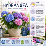 Pink Hydrangea Bush Live Plant, Live Flowering Shrub, 1-1.5 Ft Tall