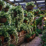 2 Night Blooming Jasmine Plants Live, Cestrum Nocturnum Plant Jasmine Climbing Plants, 5 to 7 Inc, Hanging Basket Live Plant Well Rooted