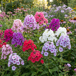Random Upright Phlox Plant 4–7 Inches, Live Flowering Garden Plants, Hardy Perennial Phlox Flowers for Outdoor Garden