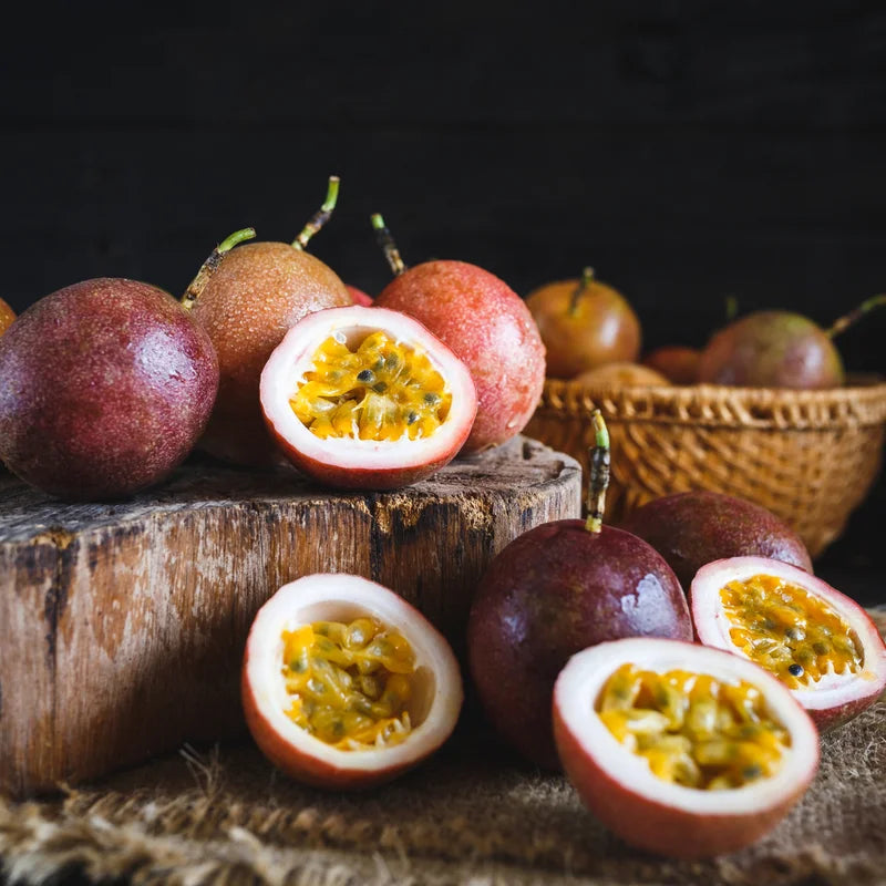 Passion Fruit Tree, 4 to 8 Inch Tall, Passion Fruit Tree Live Plant, Passionfruit Tree - Purple